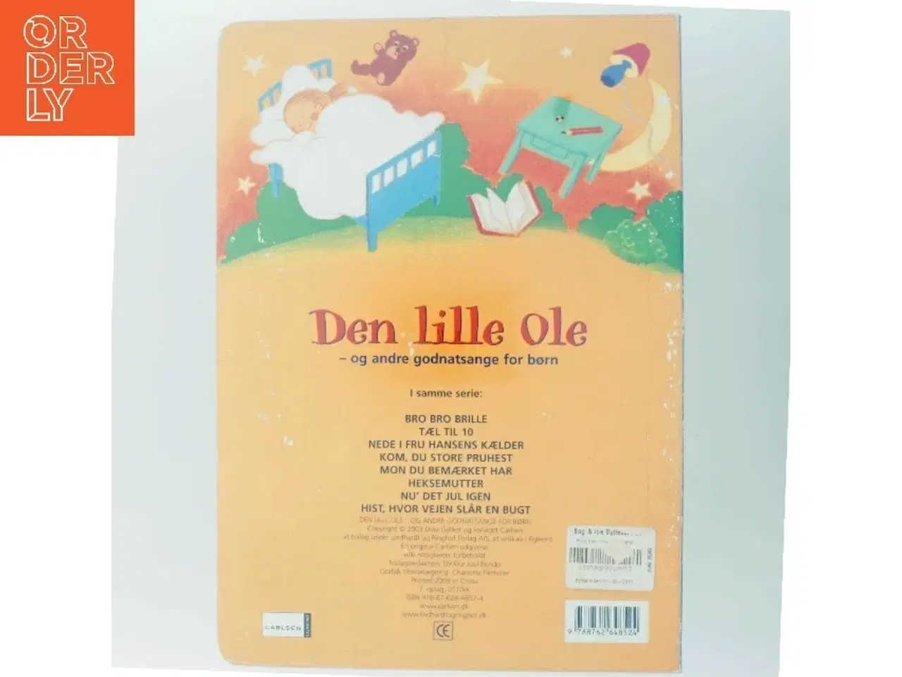 Billede 3 - Den lille Ole - og andre godnatsange for børn af Dina Gellert (Bog)
