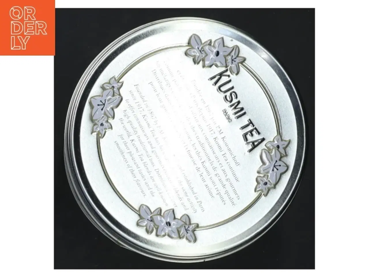 Billede 3 - Kusmi Tea dåse fra Kusmi Tea (str. 12x11 cm)