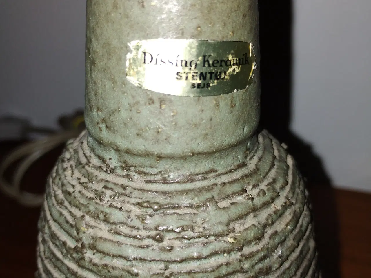 Billede 3 - Dissing keramik bordlampe