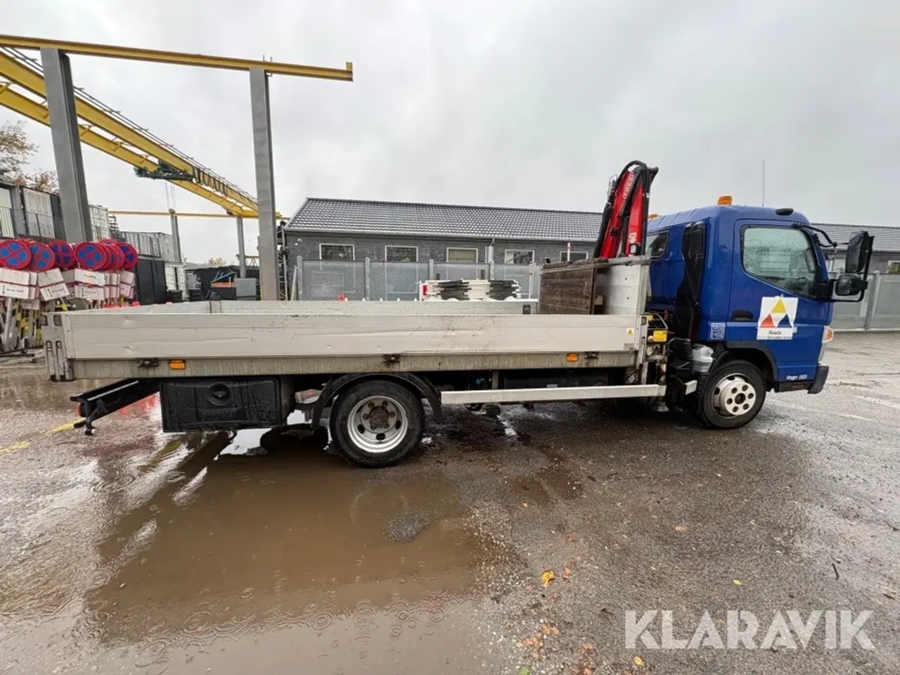 Billede 6 - Ladbil Fuso Canter 9C18AMT4X2 med Fassi kran