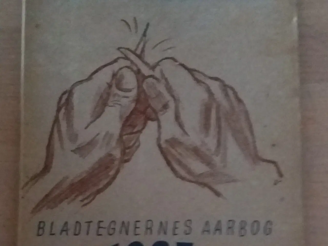 Billede 1 - Bladtegnernes Årbog, Tegnerier. Tegneserie