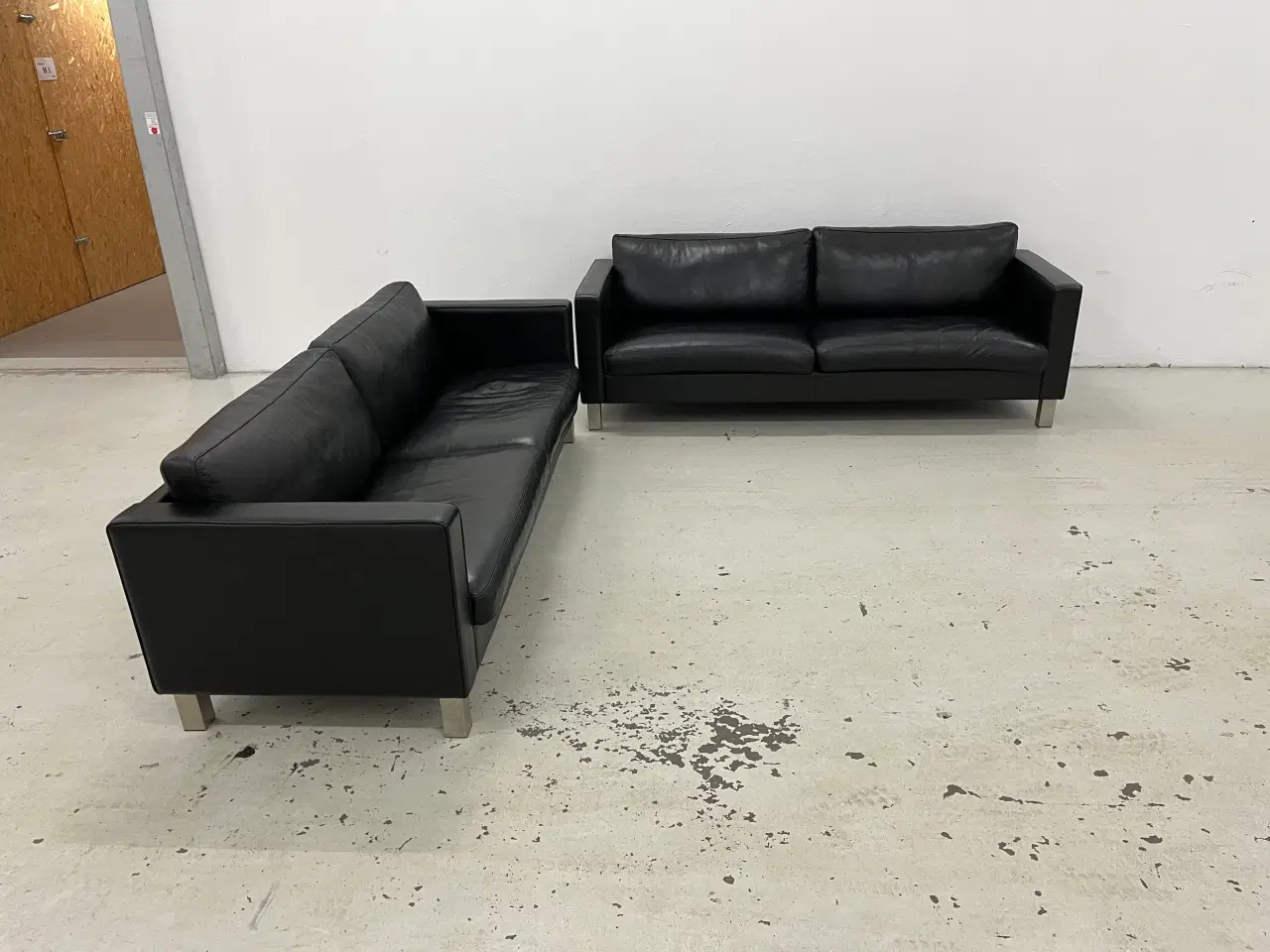 Billede 2 - Mogens Hansen MH321 3+2,5 Pers sofaer sort premium