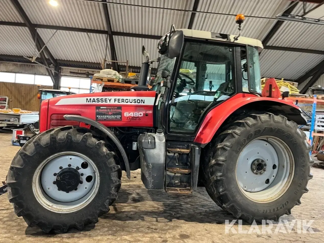 Billede 6 - Traktor Massey Ferguson 6480 Dyna-6