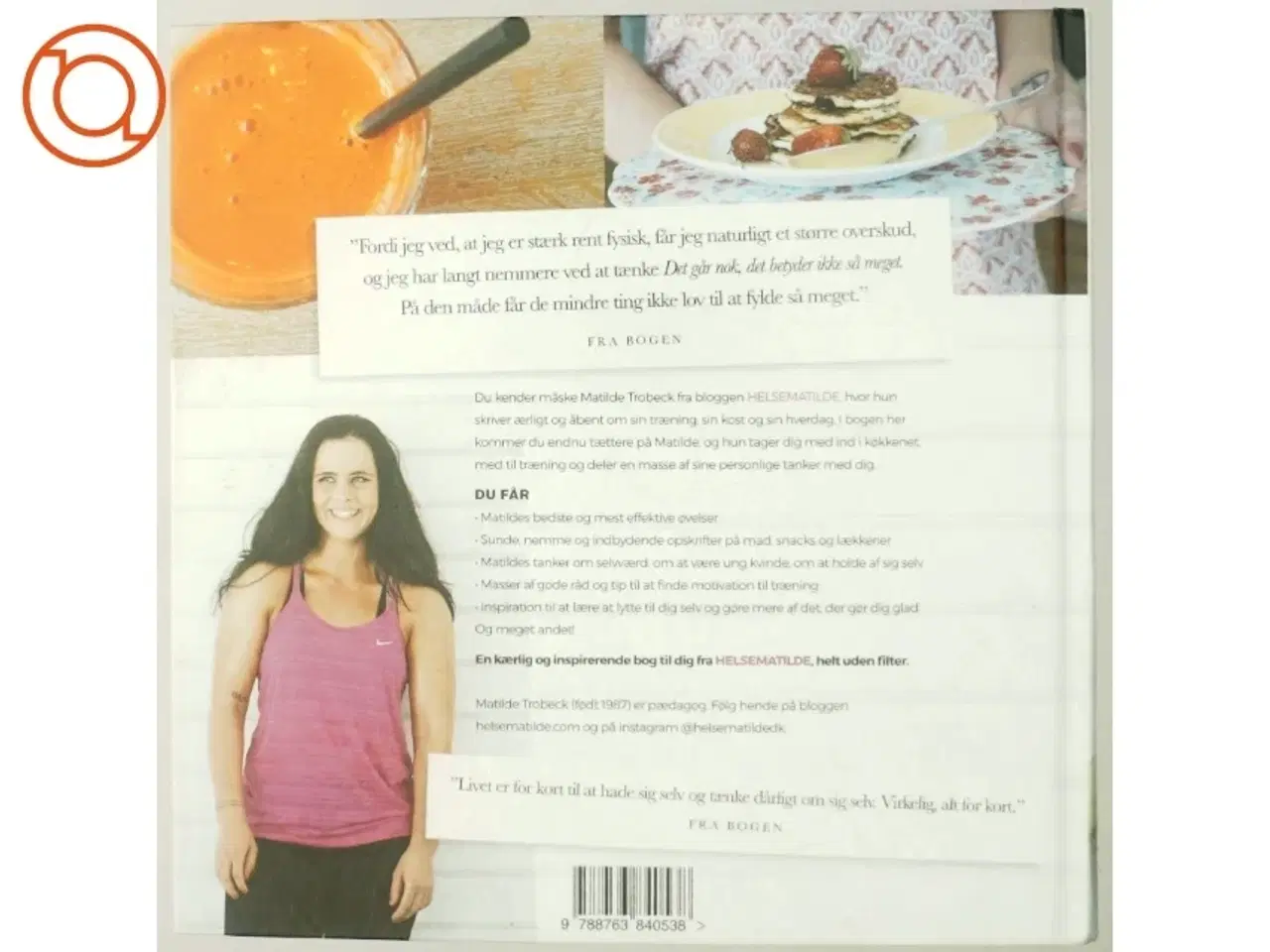 Billede 3 - Helsematilde : #detskalværesjovtatværesund af Matilde Trobeck (Bog)