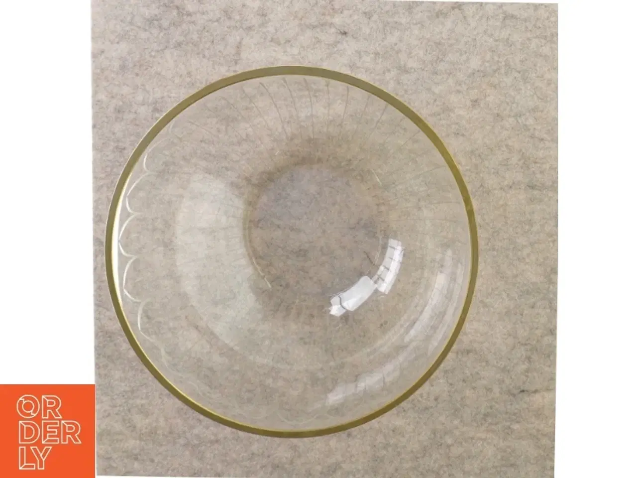 Billede 2 - Skål i glas (str. 20 x 11 cm)