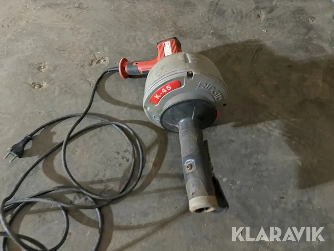 Billede 3 - Klaokrenser elektrisk Rigid K-45