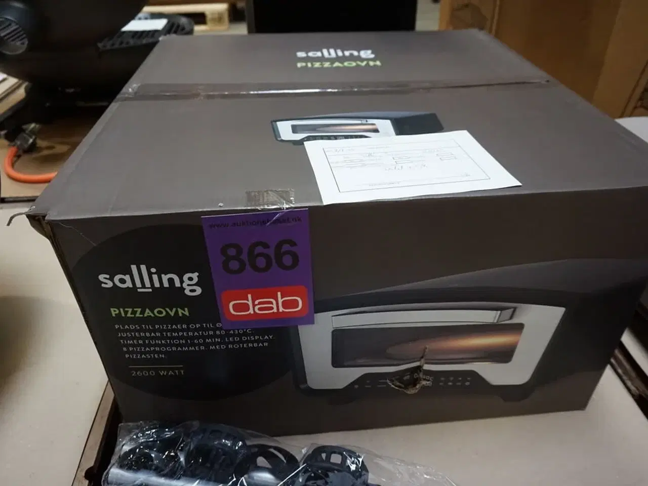 Billede 2 - Salling pizza ovn - Ø40 cm 2600W