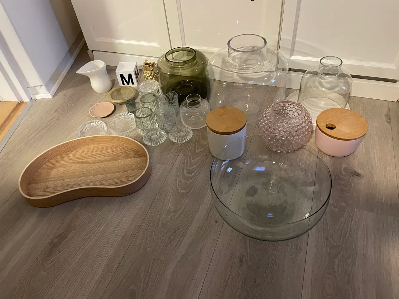 Billede 15 - Alt til hjemmet. Kurve, nips, vinglas, lampe, bill