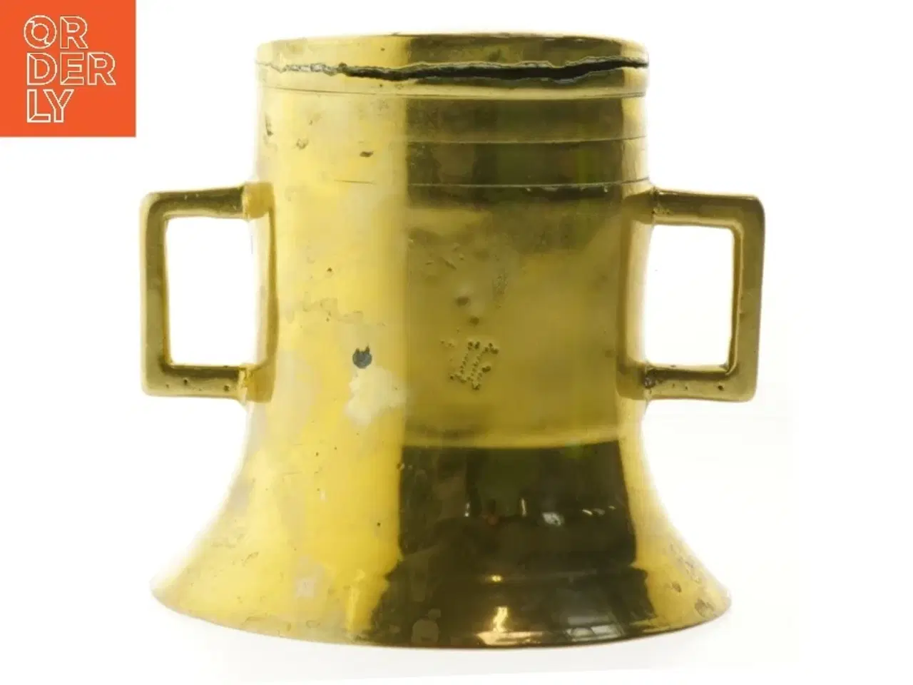 Billede 3 - Messing morter og støder (str. 14 cm)