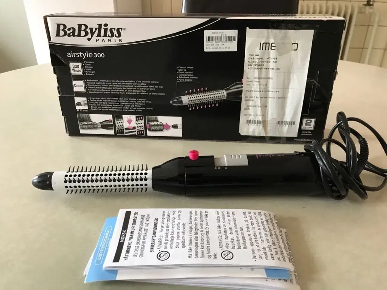 Billede 1 - Babyliss Paris varluftkrøllejern