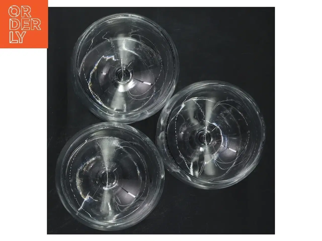 Billede 2 - 3 kraftige Vinglas  (str. Ø 6,5x12,5 cm)