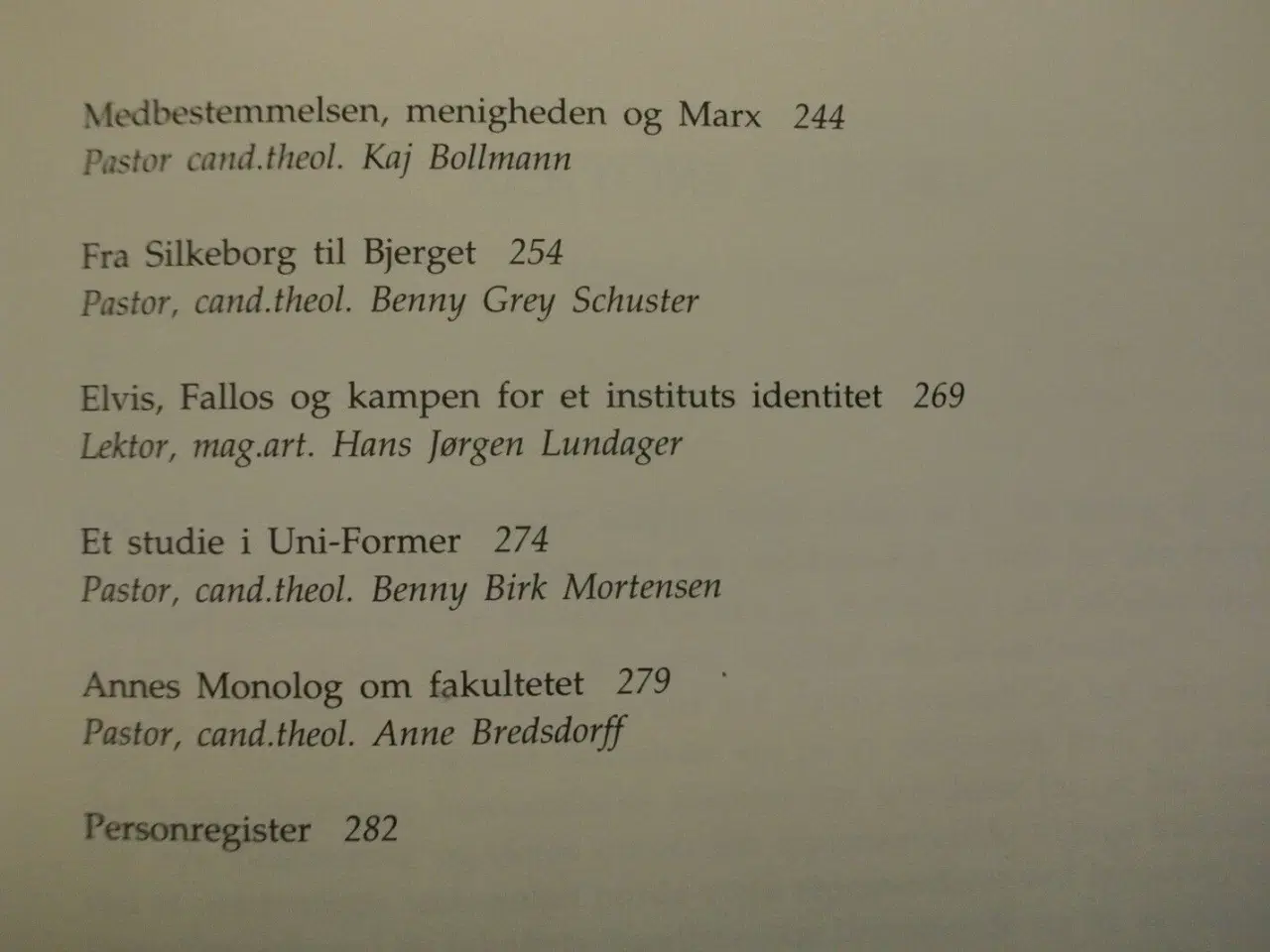 Billede 5 - teologi i århus 1942-1992, red. af viggo mortensen