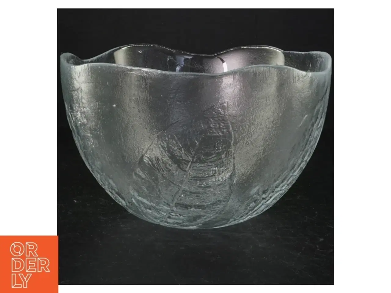 Billede 1 - Stor glas skål (str. 23 cm)