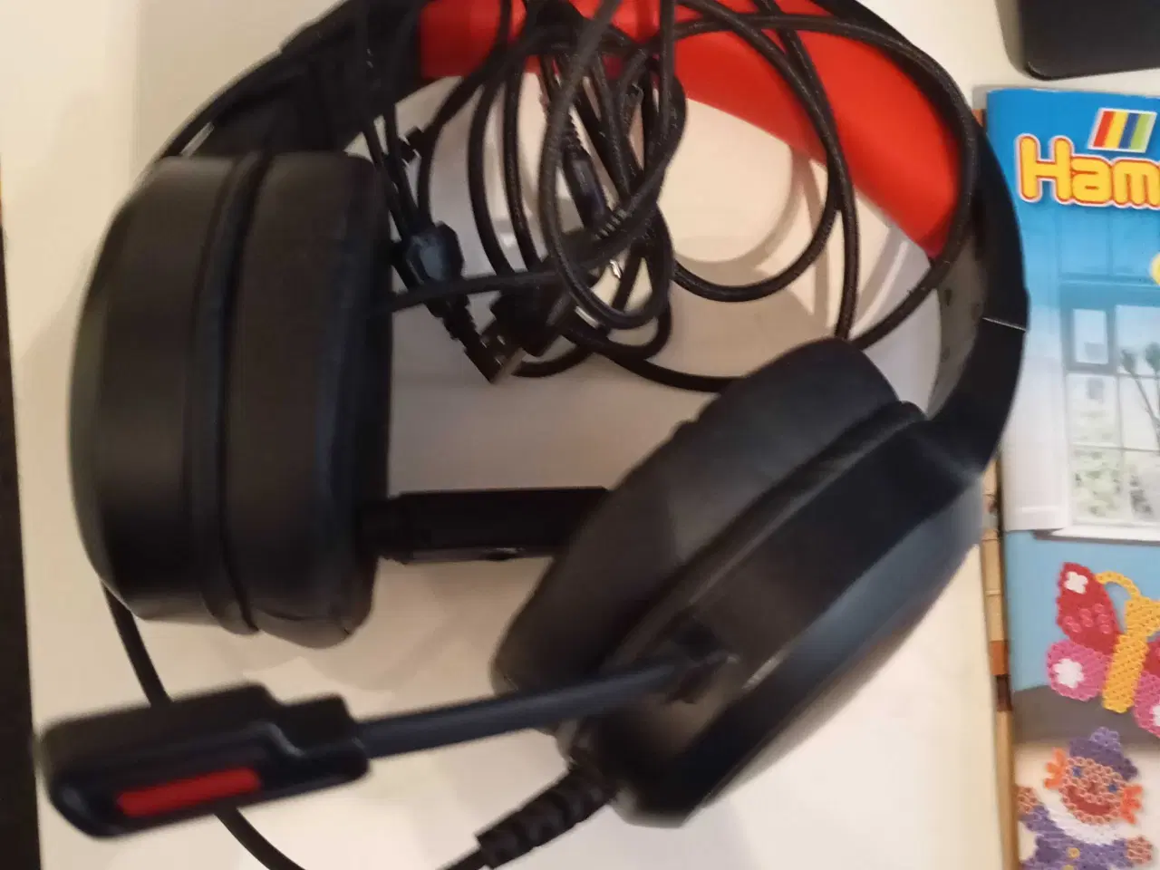 Billede 2 - Havit headset m ledninger og lys