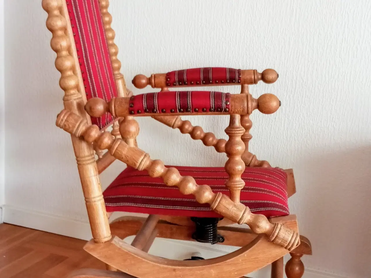 Billede 2 - Rokkestol af egetræ