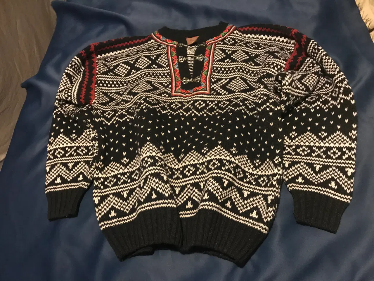 Billede 6 - Sweater, Norske Uld striktrøjer Pullover, str. L