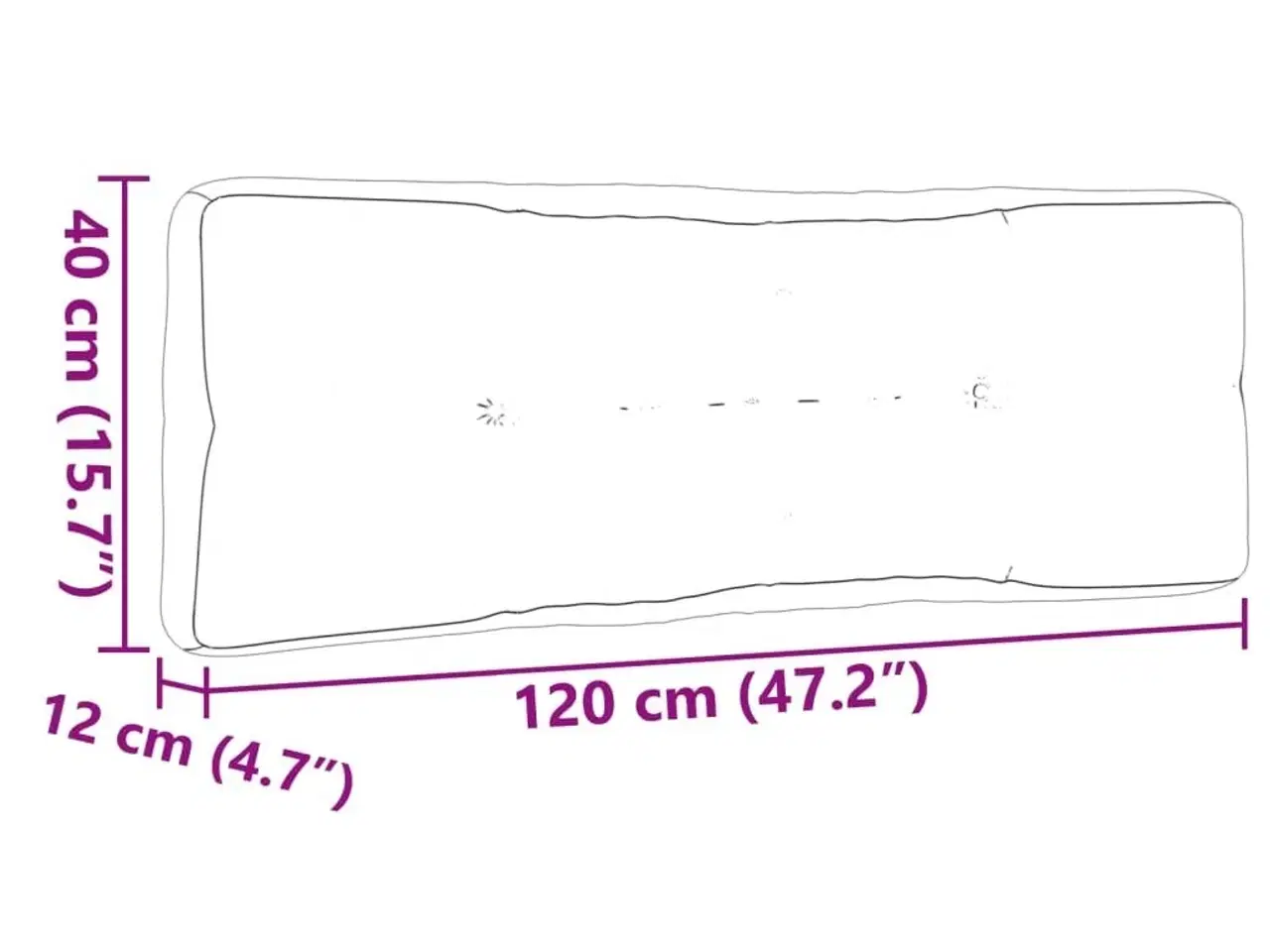 Billede 12 - Pallehynder 7 stk. stof sort