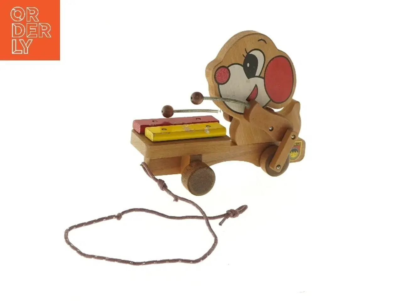 Billede 1 - Trælegetøj med xylofon og trækdyr design fra Bright Starts (str. 17x10x22 cm)