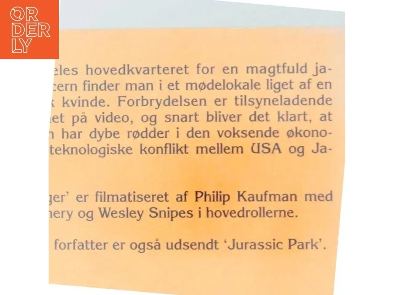 Billede 6 - Solen stiger af Michael Crichton (Bog)