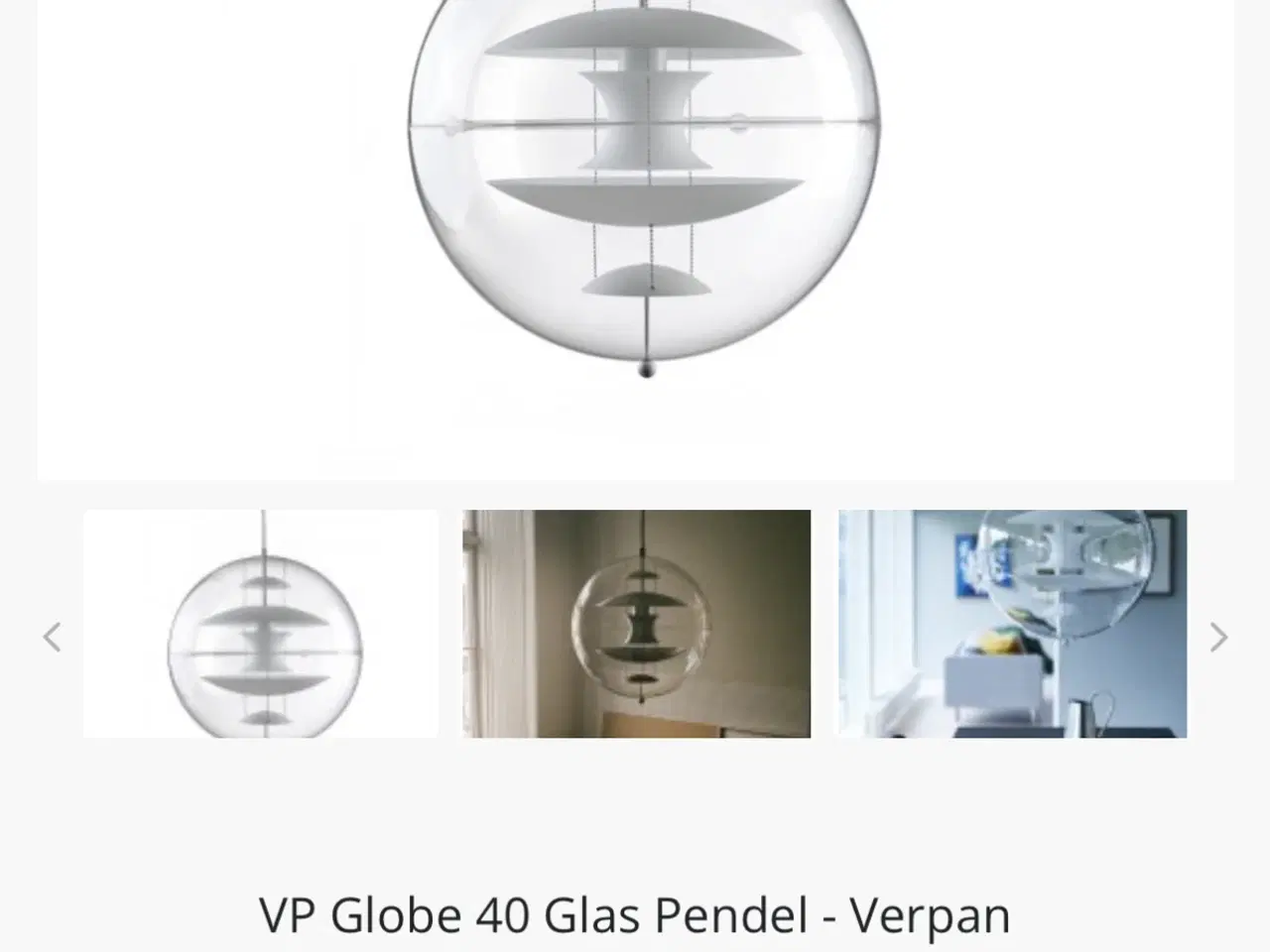 Billede 6 - Verner Panton Globe Glas Ø40
