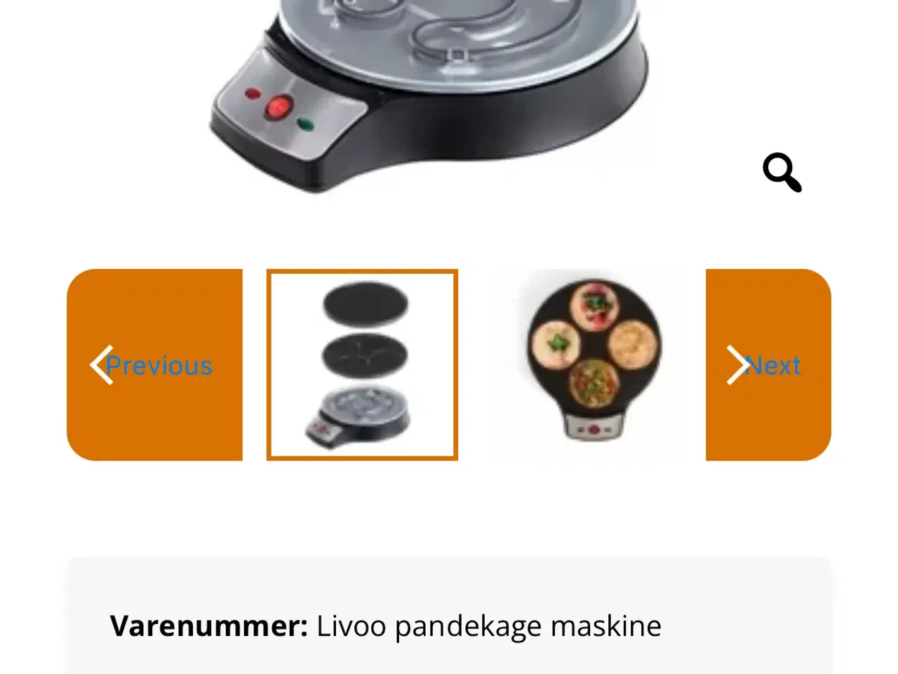Billede 7 - 2 i 1 pandekage maskine fra Livoo