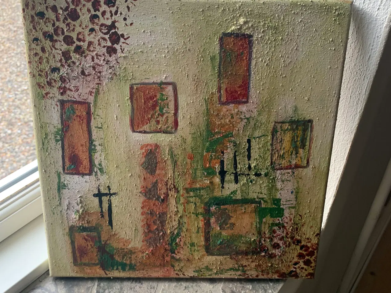 Billede 1 - Malerier med dejlige farver