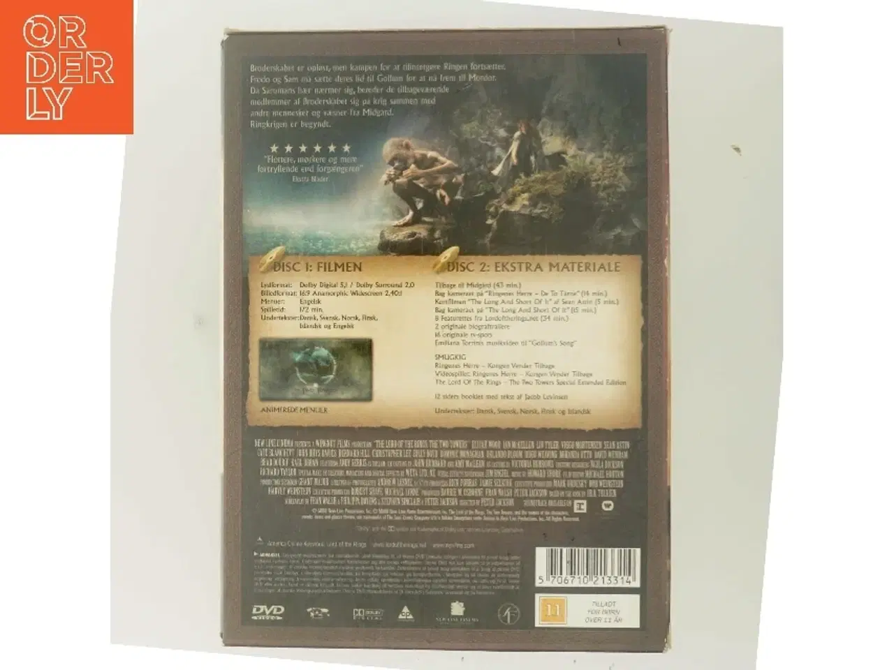 Billede 3 - Lord of the Rings 2: The Two Towers med Navne ikke angivet (DVD)