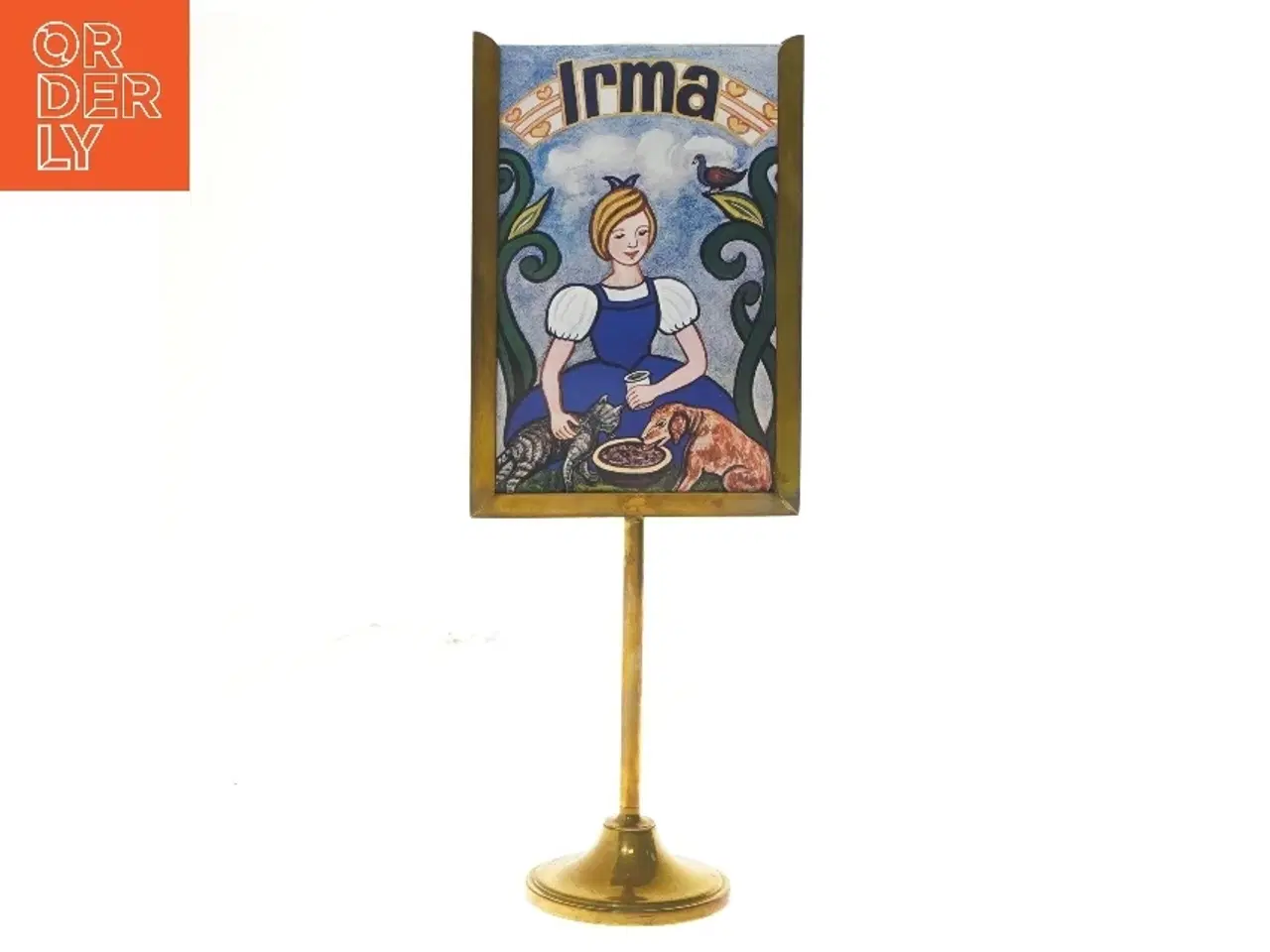 Billede 1 - Irma bordskilt (str. 40x10x15 cm)