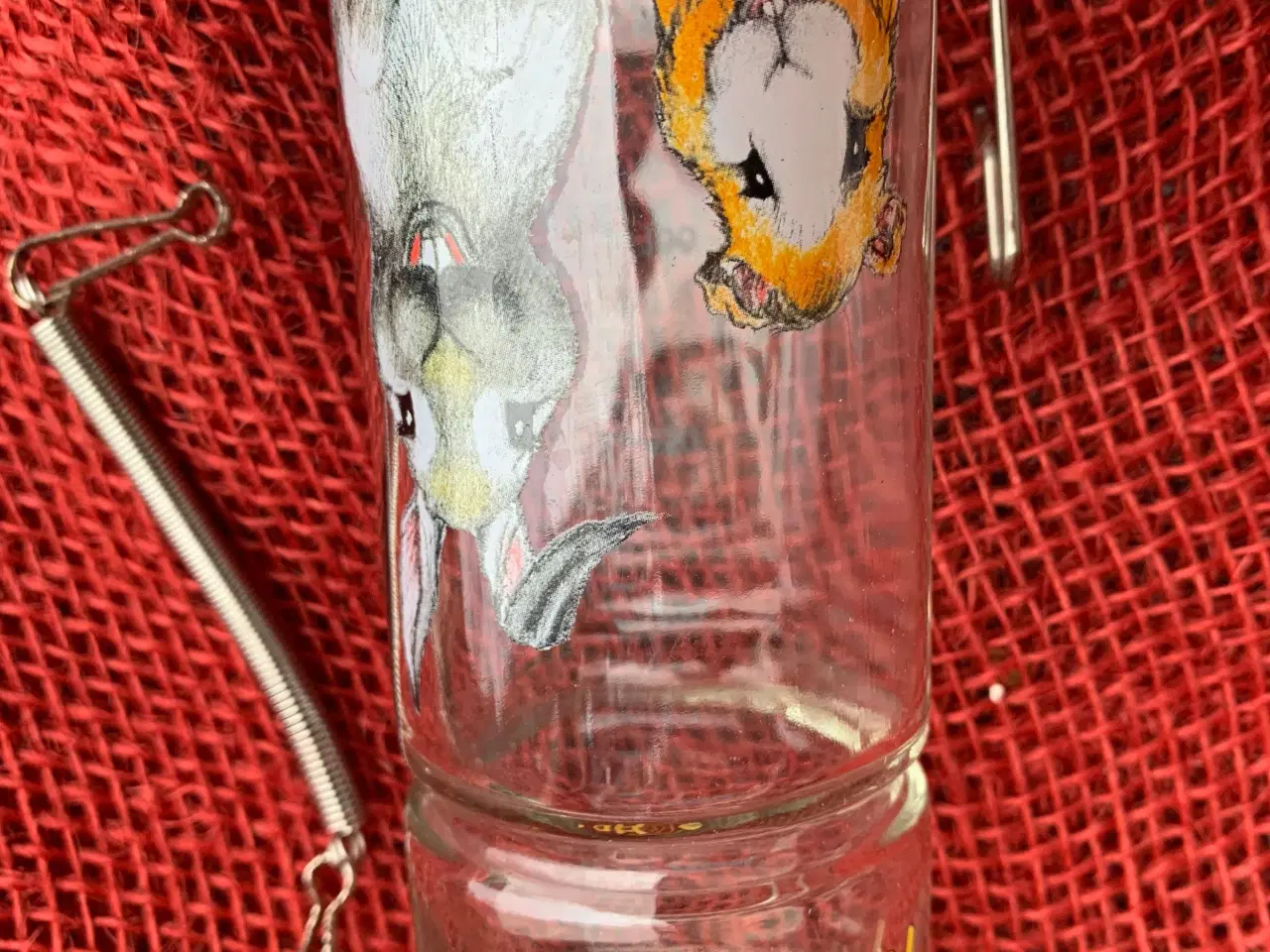 Billede 3 - Vandflaske i glas til kanin 