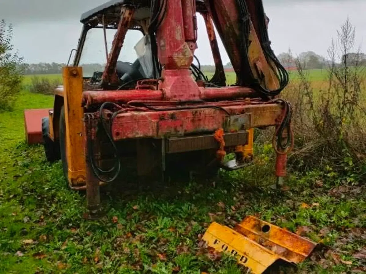 Billede 2 - jcb med kran hmf