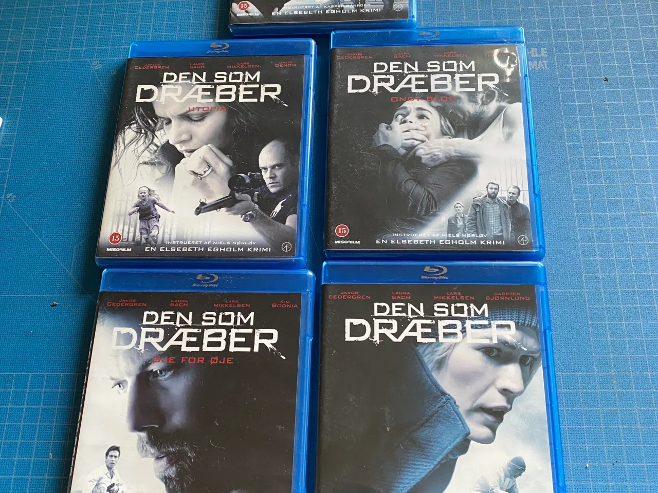 Billede 1 - 5 stk Danske dvd’er - Den som dræber