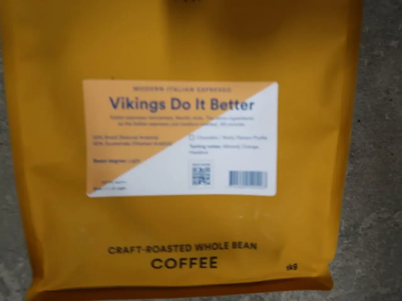 Billede 2 - 3 poser kaffebønner Nordic 1 kg.