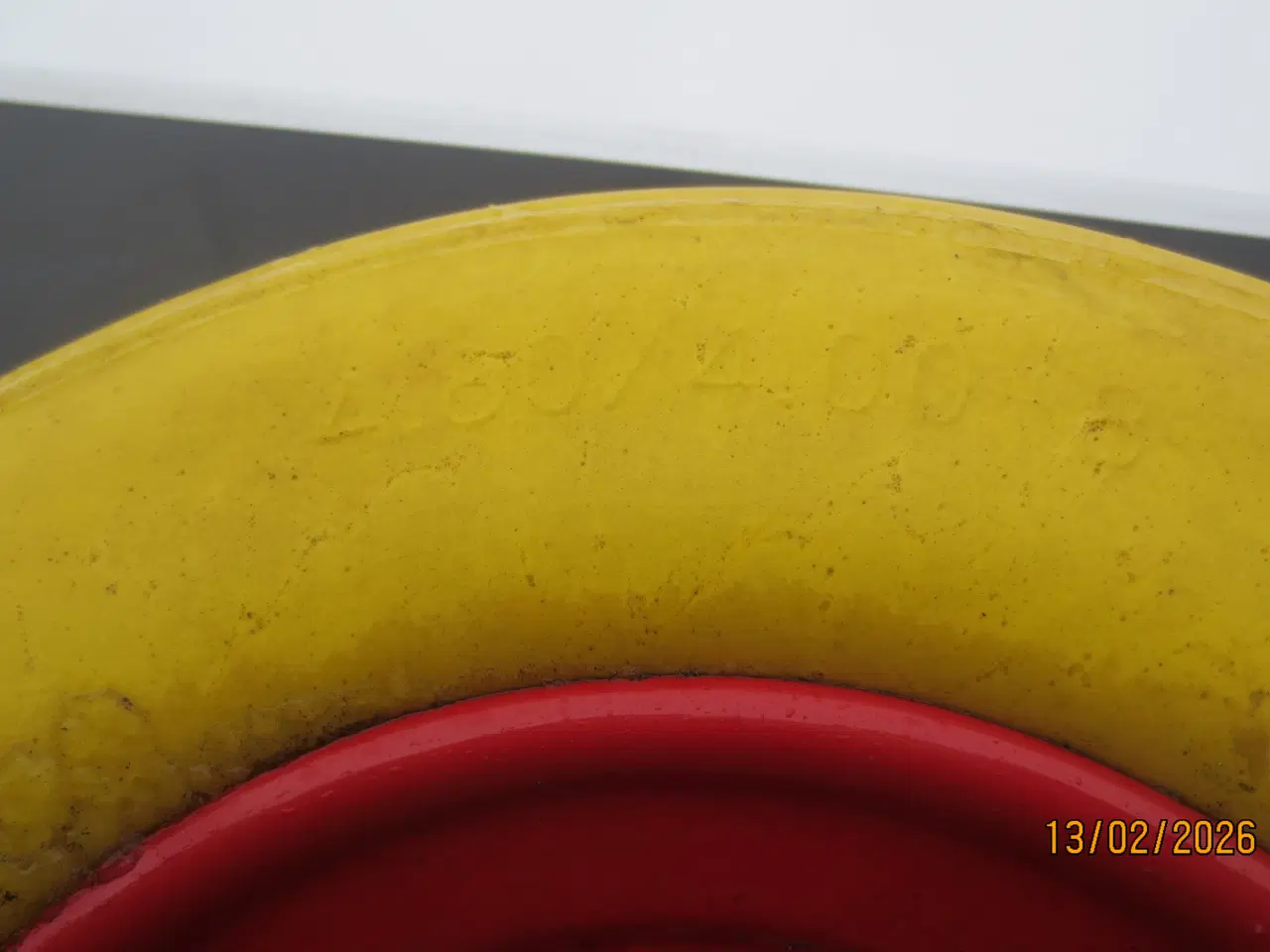 Billede 2 - 1 stk Punkterfri Trillebør Hjul 4.00-8