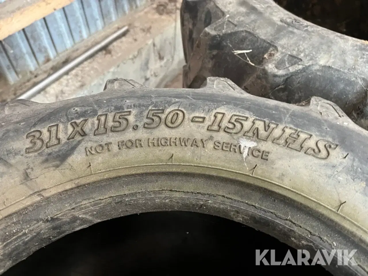 Billede 7 - Dæk til minilæsser BKT TR315