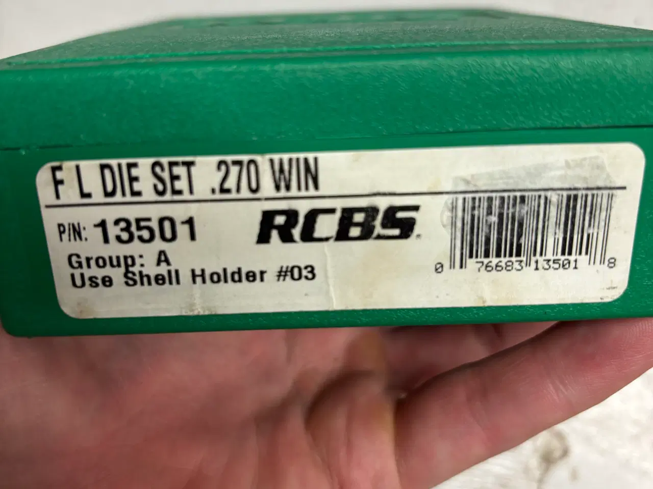 Billede 1 - RCBS .270 win die set