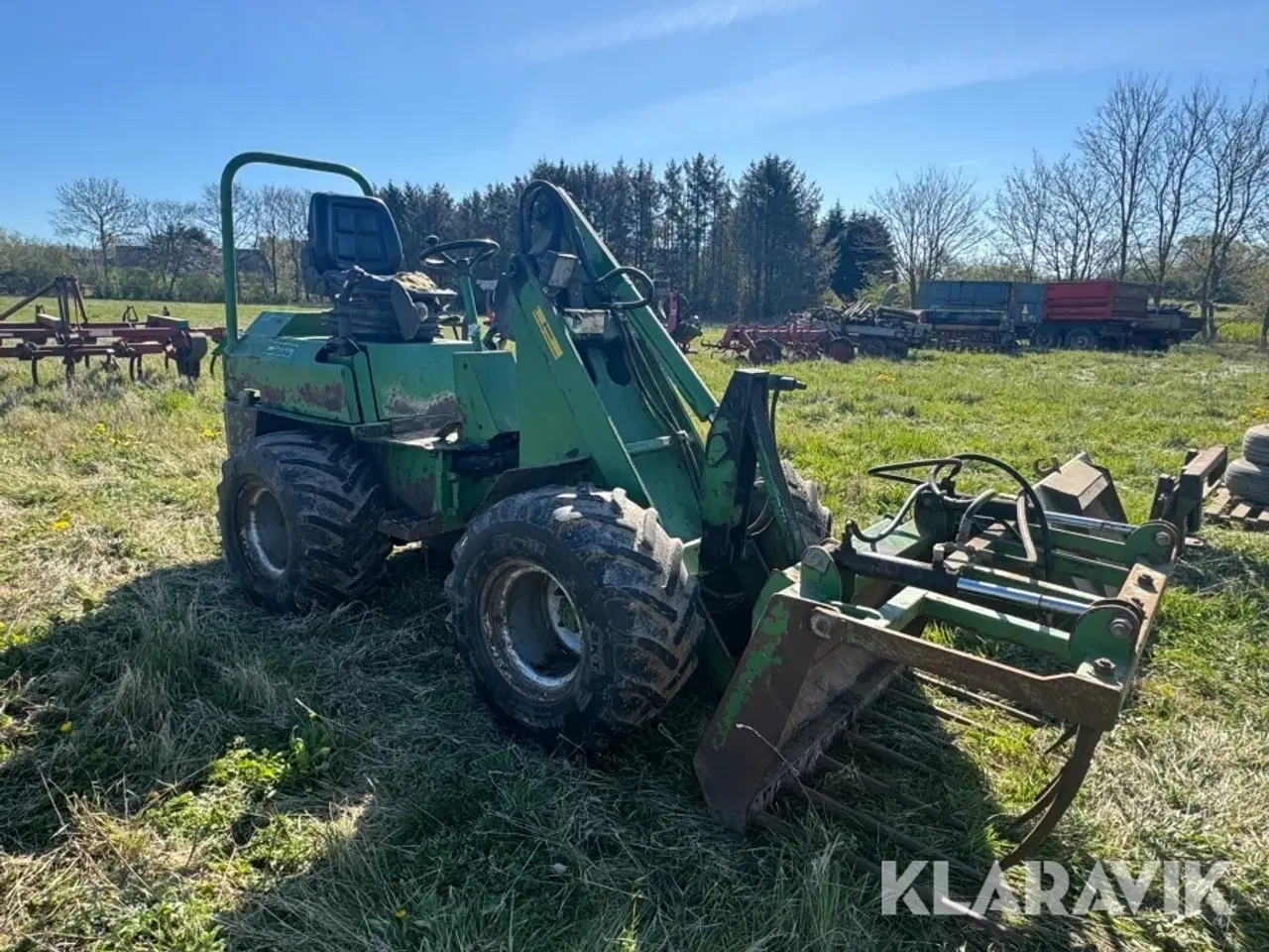 Billede 2 - Minilæsser Uni-Loader 190DYA