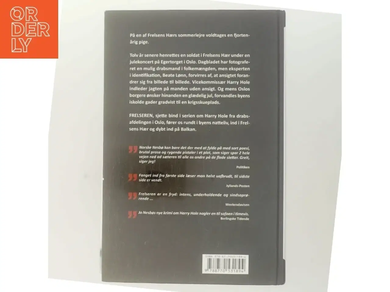 Billede 3 - Frelseren af Jo Nesbø (Bog)