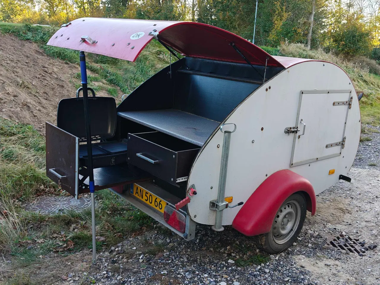 Billede 1 - Lille sjov grilltrailer