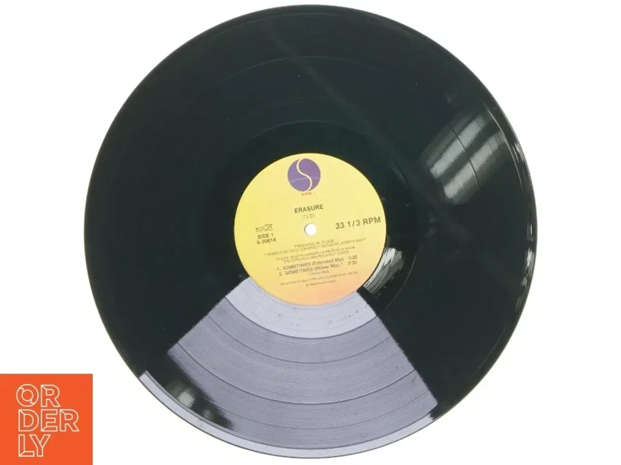 Billede 2 - Erasure Sometimes Maxi Single Vinyl
