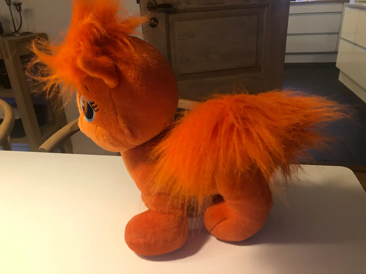 Billede 7 - Flot BuildABear bamse i orange