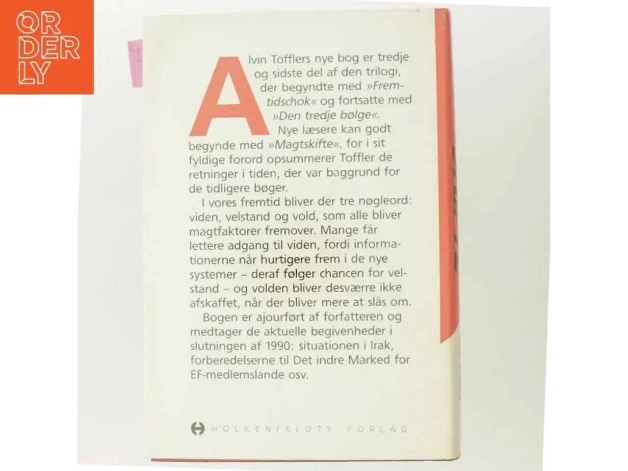 Billede 3 - Magtskifte af Alvin Toffler (Bog)