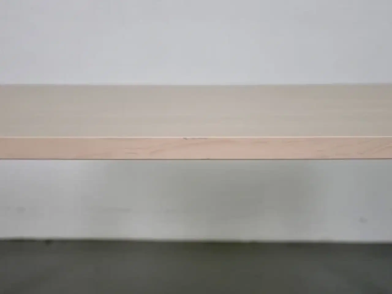 Billede 7 - Kantinebord med birkeplade og alugråt stel