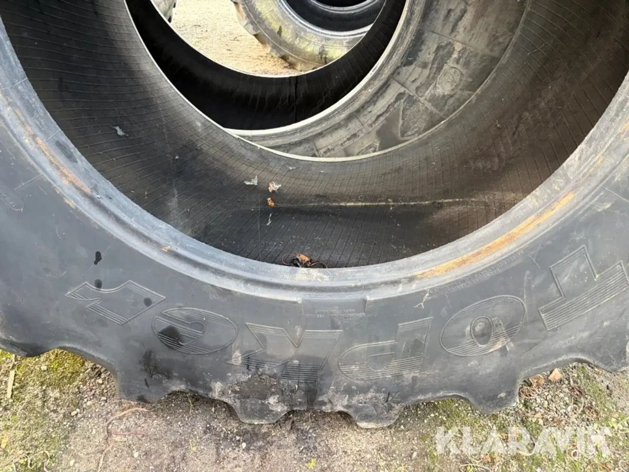 Billede 7 - Landbrugsdæk Kleber + Bridgestone 650/85R38 2 styk