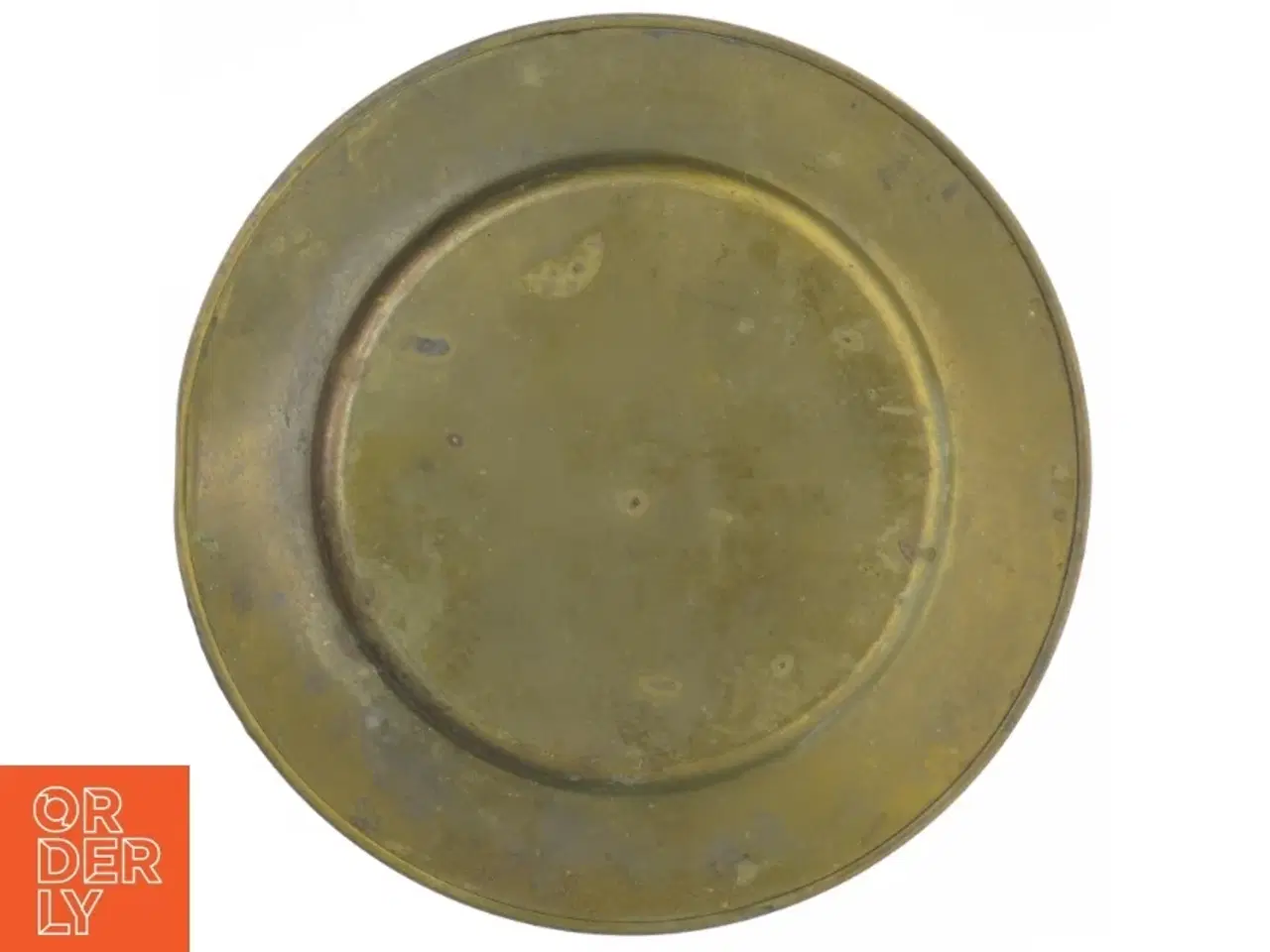 Billede 3 - Tallerken/Fad i massiv messing (str. 28 cm)