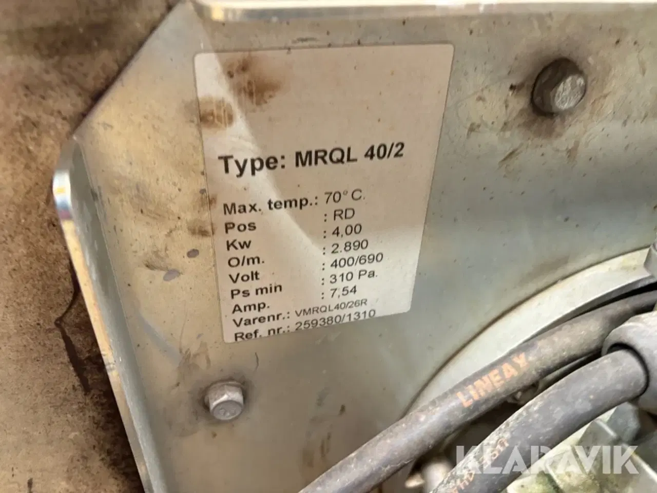 Billede 5 - Ventilation MRQL 40/2