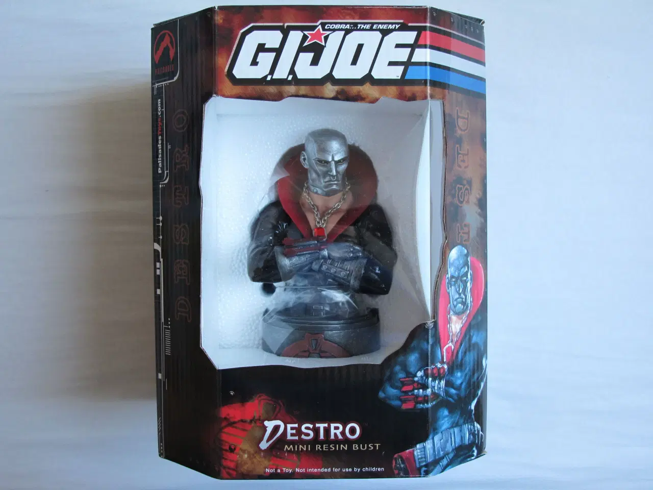 Billede 8 - Destro Mini Resin Bust - G.I.JOE (Palisades Toys)