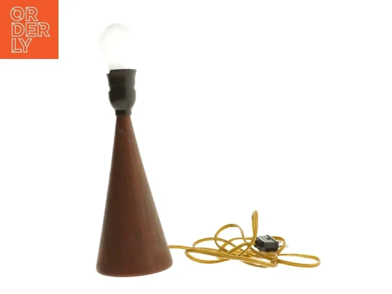 Billede 3 - Bordlampe med foldeskærm (str. Ø 33 cm)