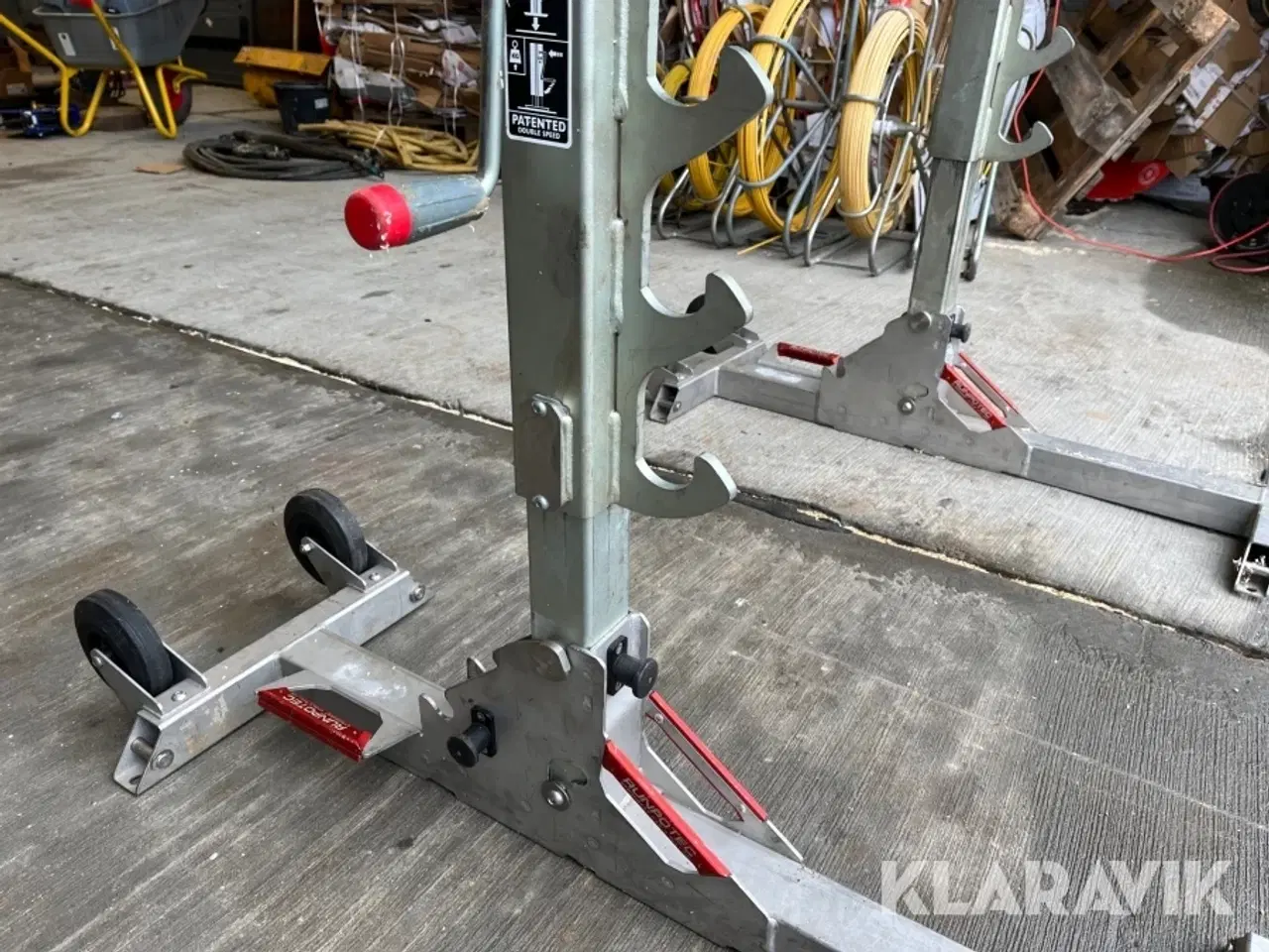 Billede 8 - Kabelafruller stativ Runpotec runpolifter 4500