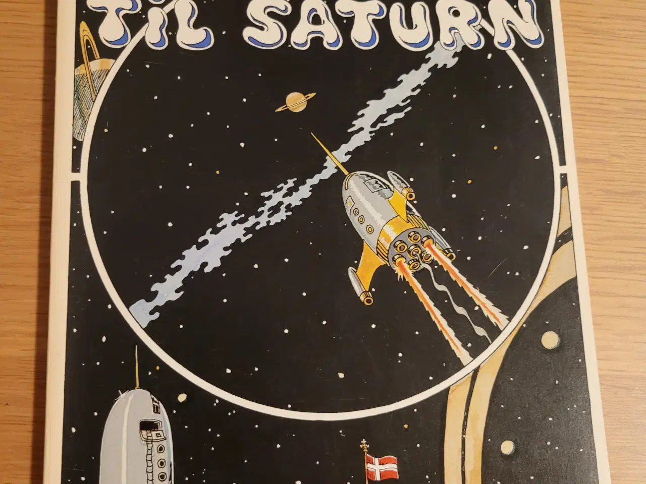 Billede 1 - Tegneserie rejsen til Saturn. Claus Deleuran. 1. u