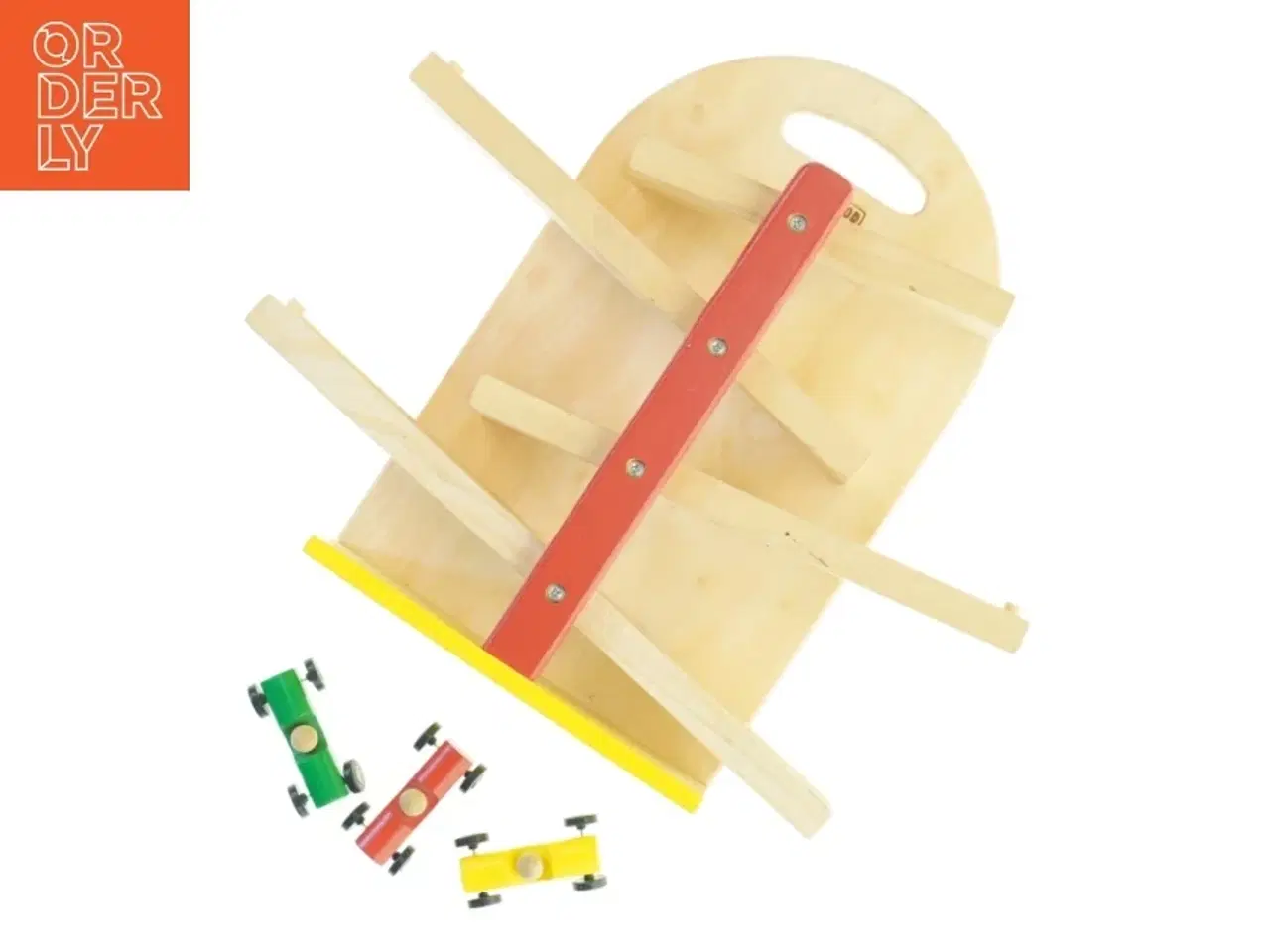 Billede 1 - Trælegetøjs bilbane fra Kids Wood (str. 31x34 cm)